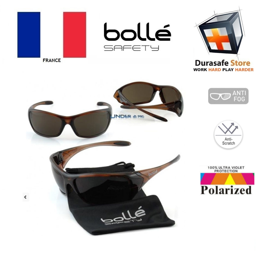 BOLLE 1652719A Voodoo - Brown Polarized Lens Safety Glasses - Thailand ...
