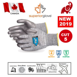 Superior Touch Anti Static Polyurethane Palm Coated Nylon Gloves (Pack of 12) (S13PUCF)Superior Glove