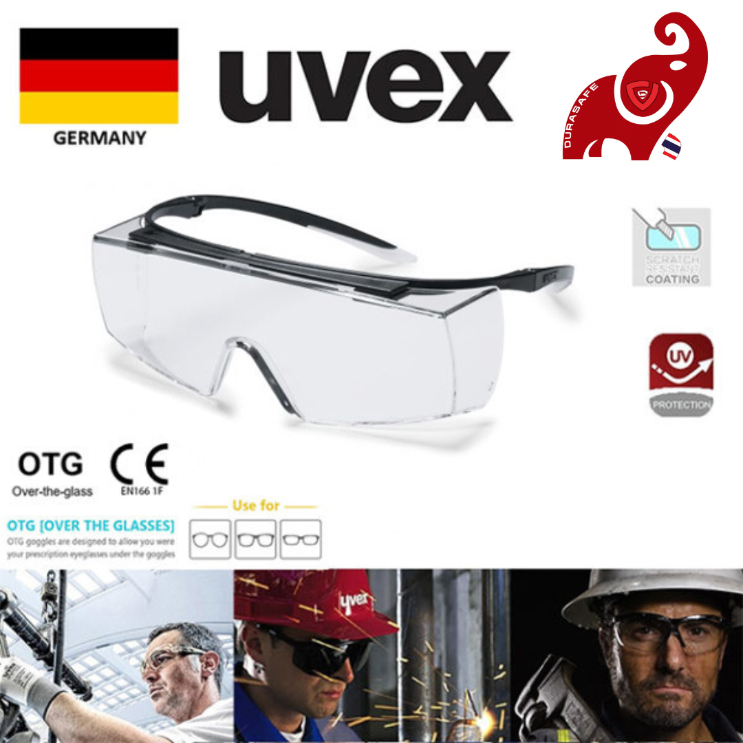 Uvex 9169585 Super F Otg Spectacles Thailand Best Work Wear And Sports Wear Online Store