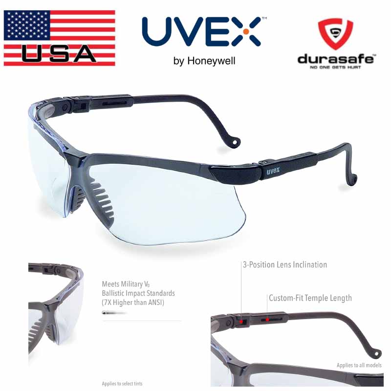 Uvex 3200x Genesis Safety Glasses Clear Len Thailand Best Work Wear And Sports Wear Online