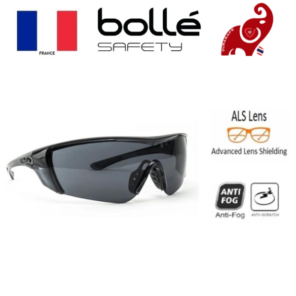 BOLLE 1654002A Thunder Safety Spectacle Smoke - Thailand Best Work Wear ...