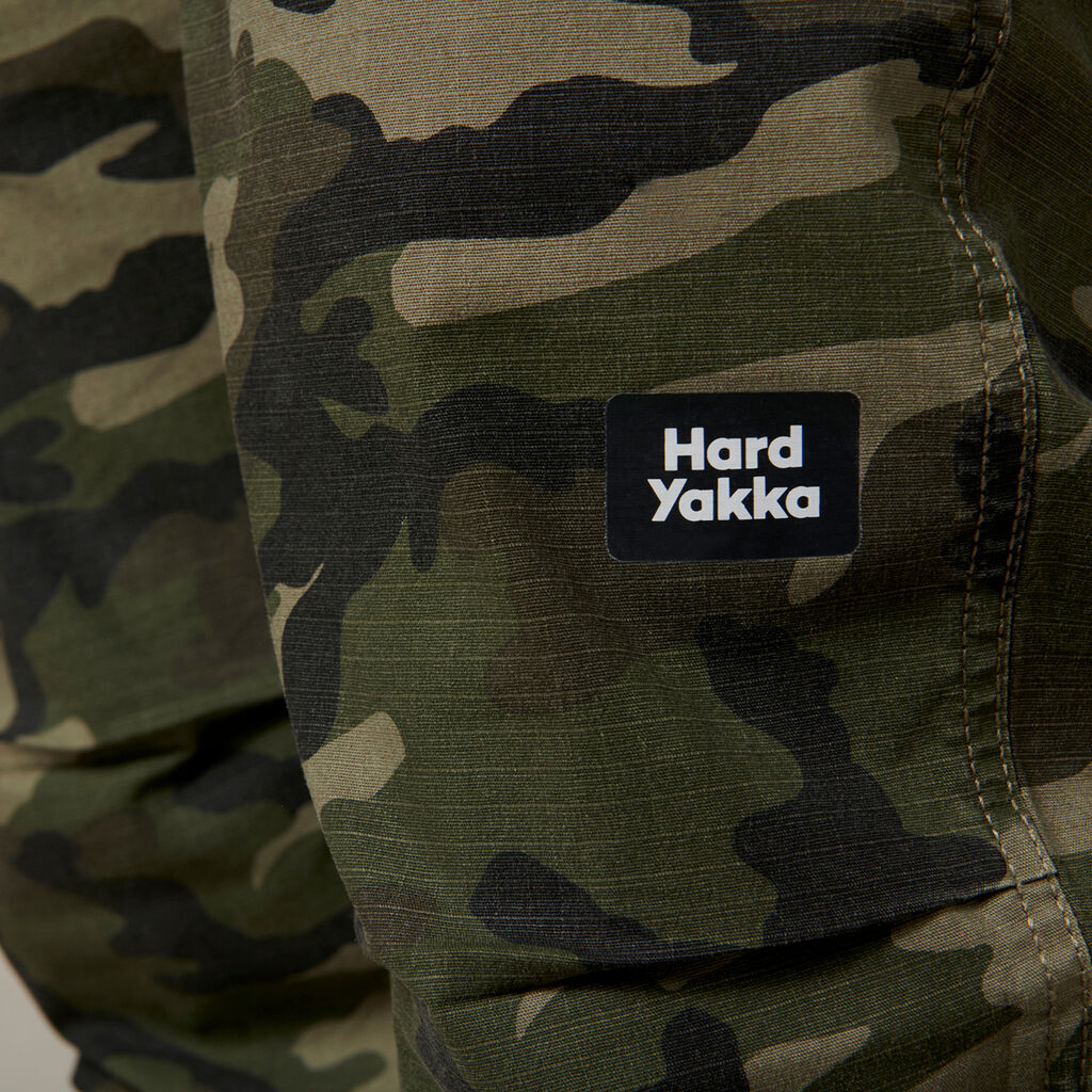 Buy Hard Yakka Mens 3056 RIPSTOP COTTON CARGO PANTS Y02255 (Black, 102R)  Online | Kogan.com